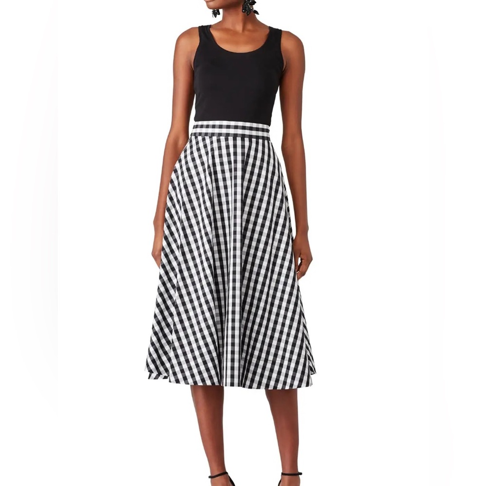 Kate Spade - Gingham Circle Skirt
